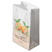 Sweet Little Peaches Small Gift Bag Klein Cadeauzakje (Voorkant Gekanteld)