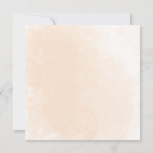 Sweet Little Peaches Twins Baby shower Invitation Kaart (Achterkant)