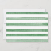 Sweet Little Peanut Boy Elephant Baby shower Invit Kaart (Achterkant)