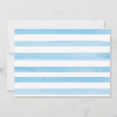 Sweet Little Peanut Boy Elephant Baby shower Kaart (Achterkant)