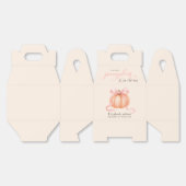 Sweet Little pompoen roze boog is op de weg Bedankdoosjes (Ongevouwen)