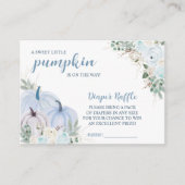 Sweet Little Pumpkin Autumn Baby shower Behuizing Informatiekaartje (Voorkant)