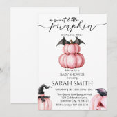 Sweet Little Pumpkin Baby shower Kaart (Voorkant / Achterkant)