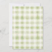 Sweet Little Pumpkin Baby shower Kaart (Achterkant)