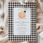 Sweet Little Pumpkin Baby shower Kaart