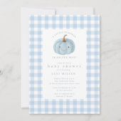 Sweet Little Pumpkin Baby shower Kaart (Voorkant)