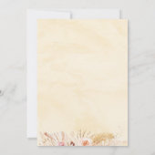 Sweet Little Pumpkin Boho Second Birthday Kaart (Achterkant)