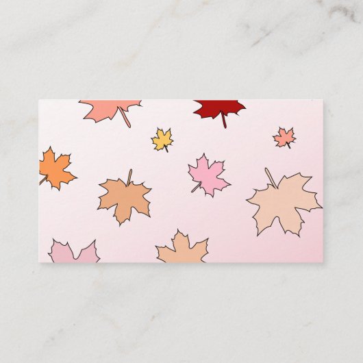 Sweet Little Pumpkin Book for Baby shower Game Informatiekaartje (Achterkant)