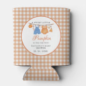 Sweet Little Pumpkin Herfst baby shower Blikjeskoeler (Achterkant)