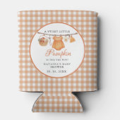 Sweet Little Pumpkin Herfst baby shower Blikjeskoeler (Achterkant)