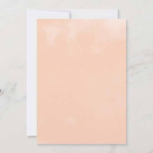 Sweet Little Pumpkin is on her Way, Baby Shower Kaart (Achterkant)