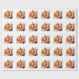 Sweet little pumpkin is on the way cadeaupapier