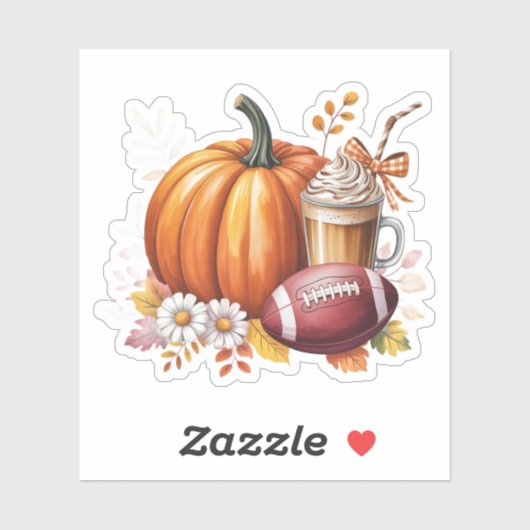 Sweet little pumpkin is on the way sticker (Vel)