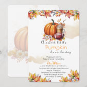 Sweet Little pumpkin latte is on the way  Kaart (Voorkant / Achterkant)