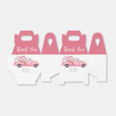 Sweet Little Pumpkin Pink Girl Baby shower Bedankdoosjes (Uitgevouwen)