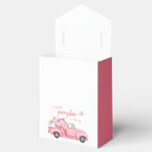 Sweet Little Pumpkin Pink Girl Baby shower Bedankdoosjes (Geopend)