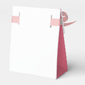 Sweet Little Pumpkin Pink Girl Baby shower Bedankdoosjes (Achterkant)