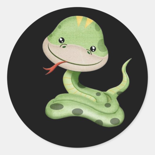 Sweet Little Sanke  Sticker (Voorkant)