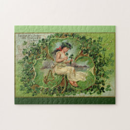 Sweet Little Shamrock Legpuzzel