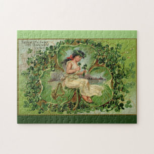 Sweet Little Shamrock Legpuzzel