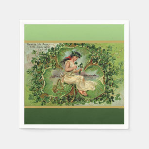 Sweet Little Shamrock Servetten