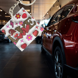 "Sweet Love" acryl Sleutelhanger