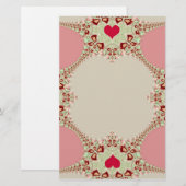 Sweet Love briefpapier (Voorkant / Achterkant)