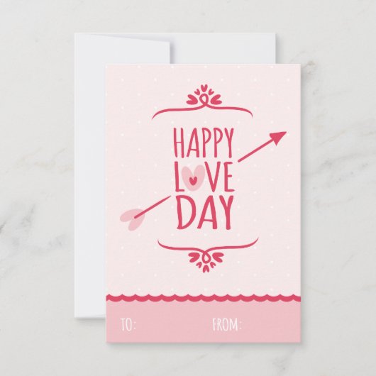 Sweet Love Classroom School Kinder Valentijnsdag Kaart (Voorkant)