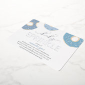 Sweet Love | Folie Donut Baby Sprinkle Folie Uitnodiging (Gedraaid)