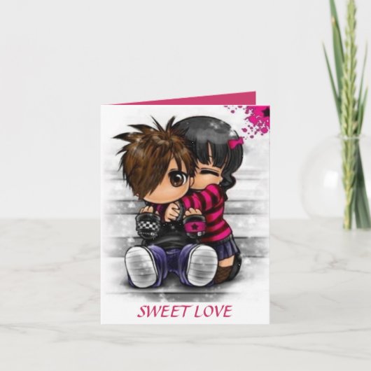 Sweet Love Kaart (Voorkant)