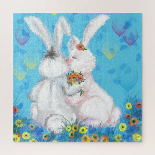 Sweet Love - Kiss - Hug - Legpuzzel (Verticaal)