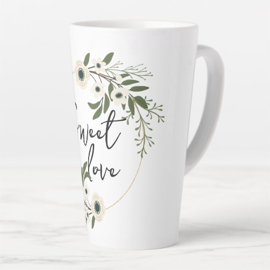 Sweet Love Latte Mok (Rechterhoek)