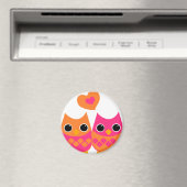Sweet Love Owls Magneet (Insitu (Vaatwasser))