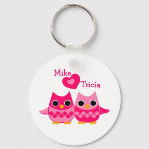 Sweet Love Owls Sleutelhanger