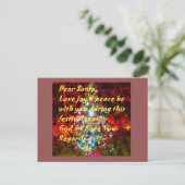 Sweet Love Sweet Love Merry Graphic Text Art Feestdagenkaart (Staand voorkant)