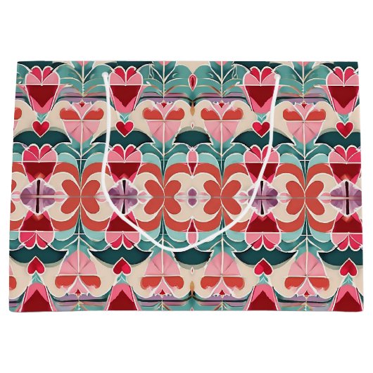 Sweet Love Symphony inpakpapier Groot Cadeauzakje (Voorkant)