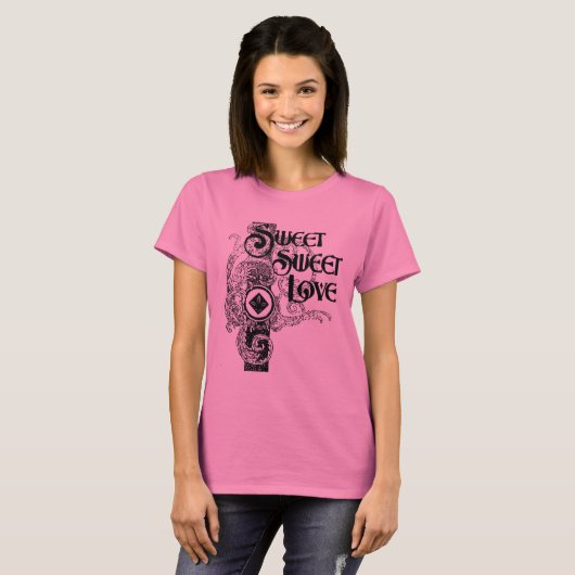 Sweet Love T-shirt (Voorkant volledig)