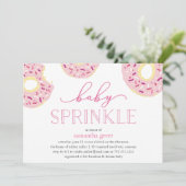 Sweet Love | Uitnodiging voor Baby Sprinkle (Staand voorkant)