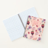 Sweet Love Valentijn's Day Romance Spiral Notitieb Notitieboek (Binnen)