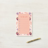 Sweet Love Valentijn's Day to Do List Post-it Post-it® Notes (Op bureau)