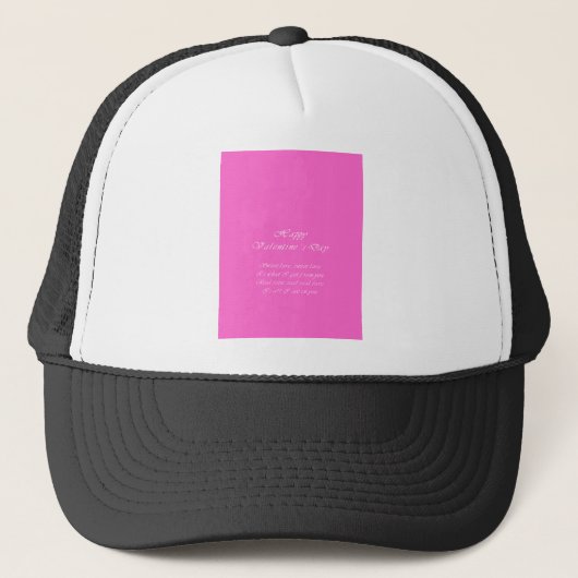 Sweet love Valentijnsdag Trucker Pet (Voorkant)