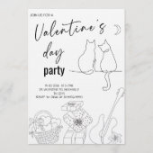 Sweet Love Valentine’s Day Event Party Kaart (Voorkant)