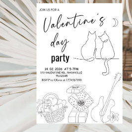 Sweet Love Valentine’s Day Event Party Kaart