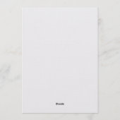 Sweet Love Valentine’s Day Event Party Kaart (Achterkant)