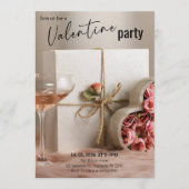 Sweet Love Valentine’s Day Party Kaart (Voorkant)