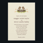 Sweet Love Wedding Invitation Kaart<br><div class="desc">Viel je romantische viering uit met dit collectie van de Sweet Love bruiloft dat zeker het hart van je vrienden en familie zal winnen. Aangepaste kleuren en bijbehorende productaanvragen zijn welkom!com</div>