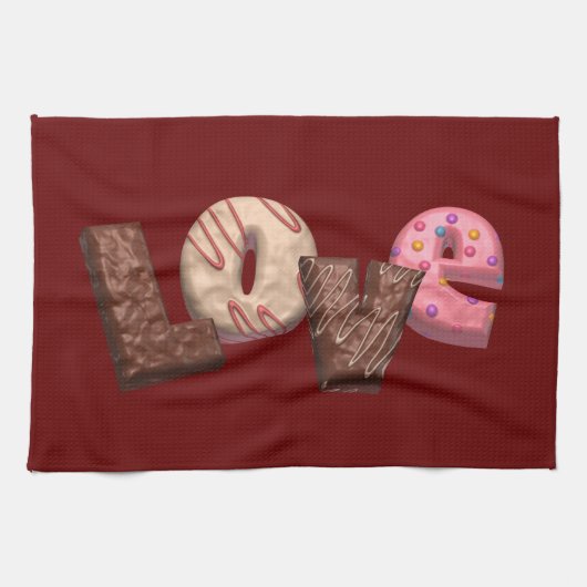 Sweet Lover Kitchen Towels Theedoek (Horizontaal)