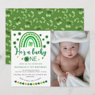 Sweet Lucky One foto Verjaardagsfeest Kaart