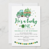 Sweet Lucky One Uitnodiging voor verjaardagsfeestj (Voorkant)