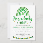 Sweet Lucky One verjaardagsfeestje Kaart (Voorkant)